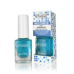 Догляд за нігтями 3 в 1 покриття Colour Intense Nail Care All-In-One 101 11 мл