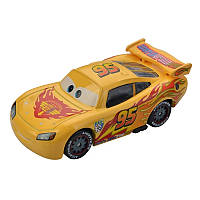 Машинка Молния Маквин 2.0 Yellow из мультика Тачки пиксар мф Cars Pixar игрушка машина из Тачек тачка желтый