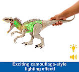 Індомінус Рекс 54 см звук, світло Світ Юрського періоду Jurassic World Camouflage 'N Battle Indominus Rex, фото 3