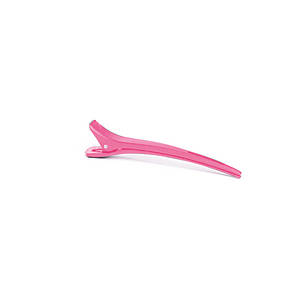 Затискач для волосся карбоновий рожевий 11,5 см 1 шт., Vero Professional