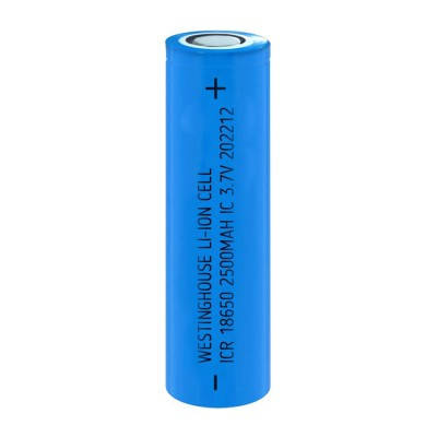 Акумулятор літій-іонний (3,7V, 2500mAh) Westinghouse ICR 18650-2500mAh, 1С, фото 2