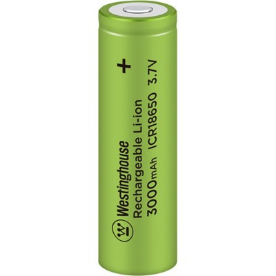 Акумулятор літій-іонний (3,7V, 3000mAh) Westinghouse ICR18650-3000