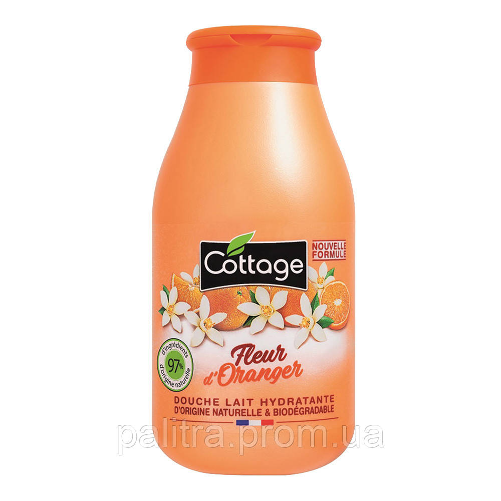 Зволожувальне молочко для душу Квітка Апельсина Cottage Orange Blossom Moisturizing Shower Milk 250 мл