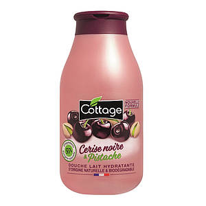 Зволожувальне молочко для душу Черешня та фісташки Cottage Black Cherry&Pistachio Moisturizing Shower Milk 250 мл