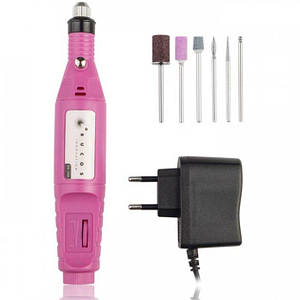 Фрезер-ручка для манікюру BUCOS ZS-100 PASTEL PINK Nail Drill 20000 об