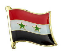 Значок для коллекции флаг Сирии