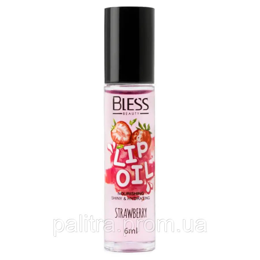 Олія для губ No4 (Полуниця) Bless Beauty Roll Lip Oil