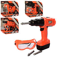 Набір інструментів KY1068-102A-03-05-07B 4 різновиди, окуляри, на батар, рухомі деталі, у коробці 29х23х8 см