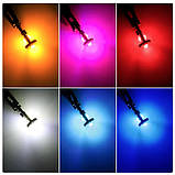 2 штуки Cиній T10 W5W обманка LED 6-SMD Автолампа світлодіодна безцокольна, фото 4