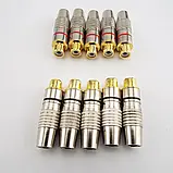 RCA гніздо мама тюльпан AV аудіо-відео роз'єм, фото 4