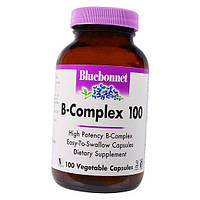 Витамины группы В B-complex 100 Bluebonnet Nutrition 100вегкапс (36393019)