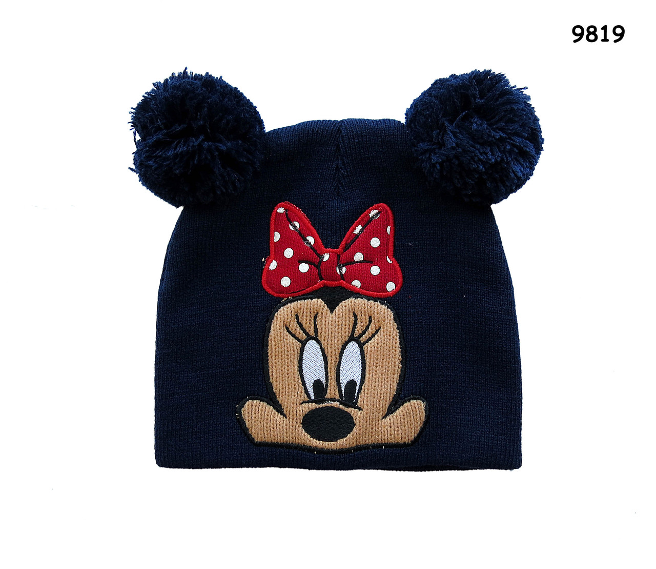 Шапка Minnie Mouse для дівчинки. 40-46 см