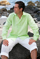 Мужская рубашка из льна