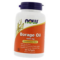 Масло огуречника (бурачника) Borage Oil 1000 Now Foods 60гелкапс (67128014)