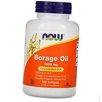 Масло огуречника (бурачника) Borage Oil 1000 Now Foods 120гелкапс (67128014)