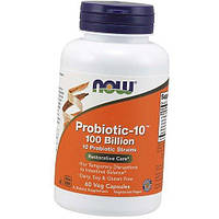 Смесь Пробиотиков Probiotic-10 100 Billion Now Foods 60вегкапс (69128012)