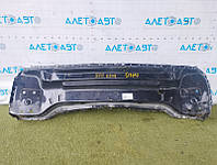 Задняя панель Audi Q7 10-15 2 части, черная, вмятины, надрывы, надпилы