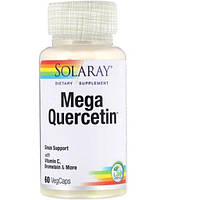 Кверцетин Solaray Mega Quercetin 60 Veg Caps SOR-44686