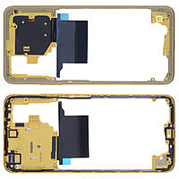 Середня частина корпусу для телефону Xiaomi Poco M4 Pro 4G жовта