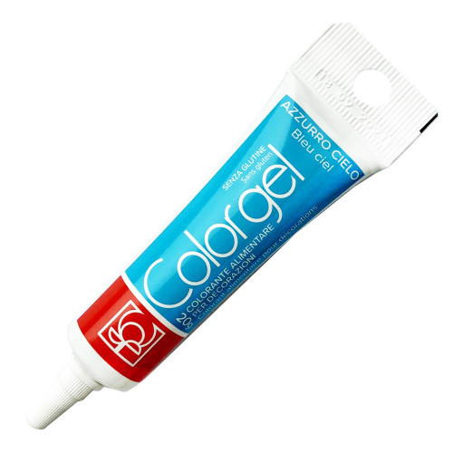 Барвник гелевий Блакитний Azzurro Cielo Modecor (20 г), фото 1