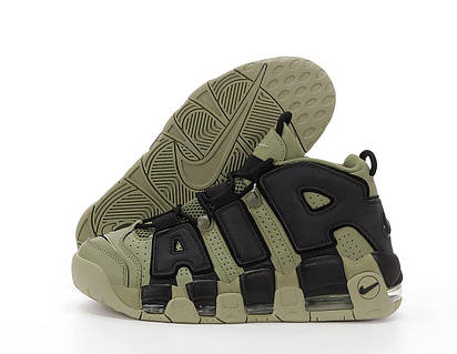 Nike air uptempo verde militare sale