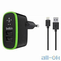 АЗП Belkin Small (1USB 2,1A) + Cable Micro USB