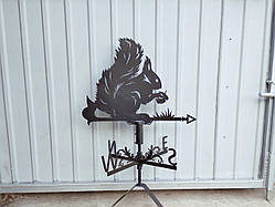 Флюгер Білка, флюгер на дах з металлу 2 мм.
