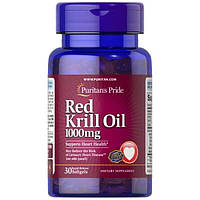 Red Krill Oil 1000 мг Puritan's Pride (30 капсул)