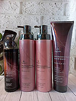 Bogenia Набір 4 в 1 для волосся з олією марули богенія Marula Oil (шампунь, кондиціонер, маска, термозахист)