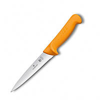 Нож кухонный Victorinox Swibo, Butcher для мяса 16см Orange Vx58421.16