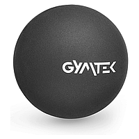 Массажный мяч Gymtek 63 мм силиконовый черный l