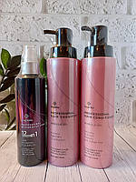 Bogenia Набір 3 в 1 для догляду за волоссям з олією марули богения Marula Oil шампунь, кондиціонер, спрей 12в1