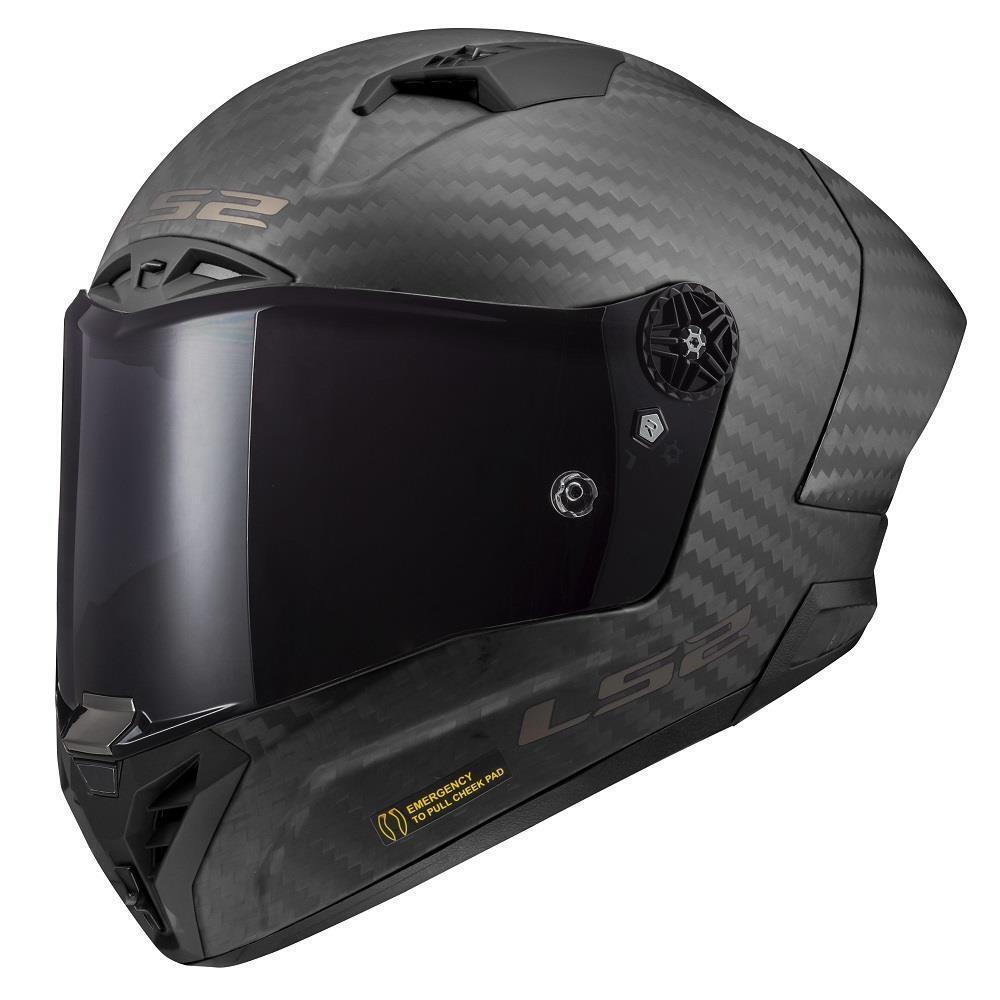 Мотошолом LS2 FF805 Thunder C GP FIM Matt Carbon ECE2206 S