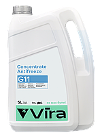 Жидкость охлаждающая Vira Concentrate Antifreeze G11 синяя концентрат 5 л (VI3003)