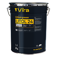 Смазка пластичная ЛИТОЛ-24 17 кг Vira (VI0610)