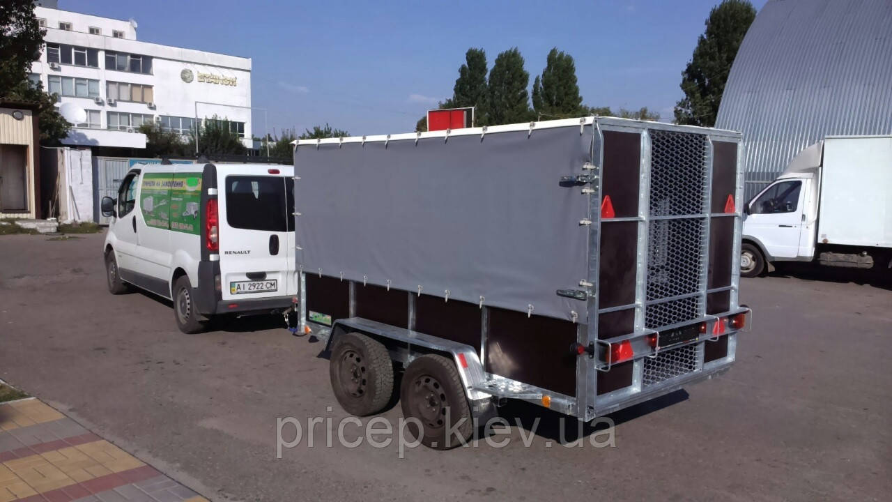Скотовоз 3м х 1,5х 0,5м борт. Без гальм., фото 1