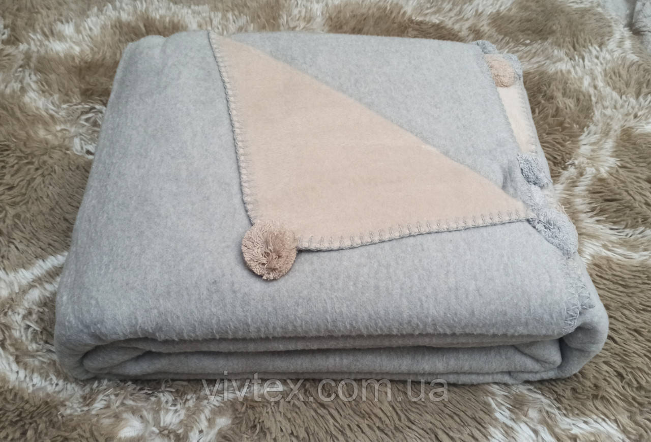 Плед бавовняний двосторонній Defne 200х220 Туреччина, фото 1