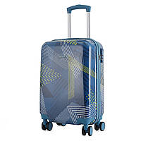 Валіза мала ручна поклажа Semi Line 20" (S) Blue Pattern (T5652-1) DAS302326