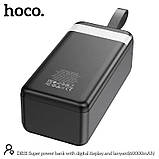 Повербанк високої ємності HOCO DB31 Super Power 60000mAh 2.1A Black, фото 3