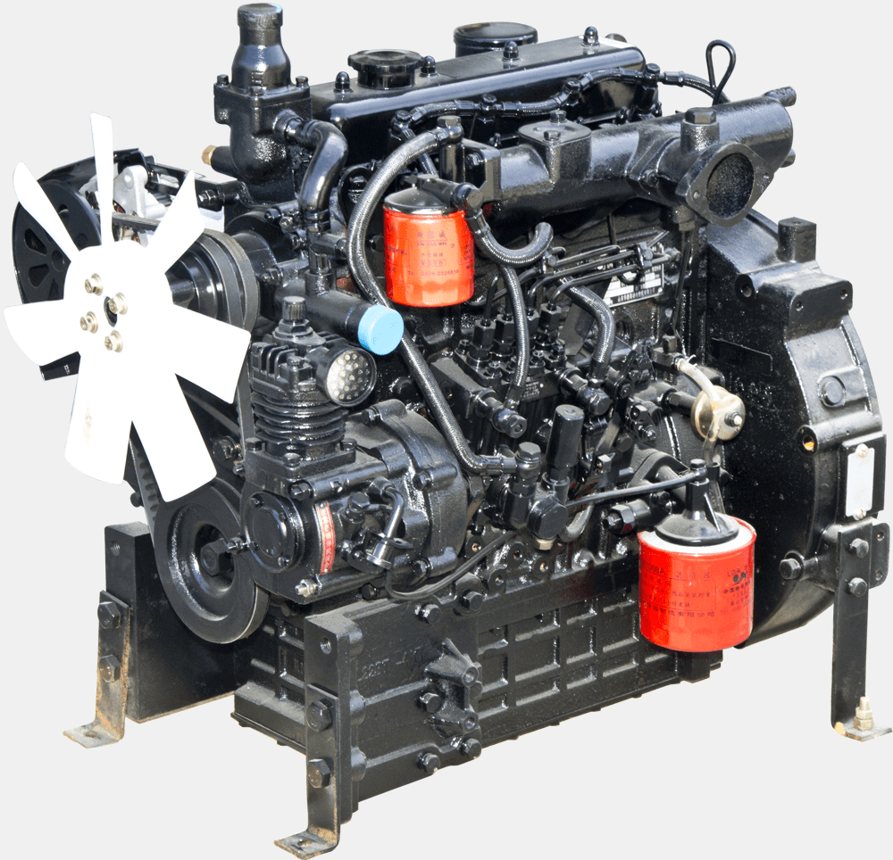 Двигун дизельний 4L22BT / Diesel engine 4L22BT, фото 1