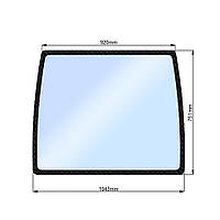 Стекло заднее JM 244/3244/404С (h=750, L=920х1043)