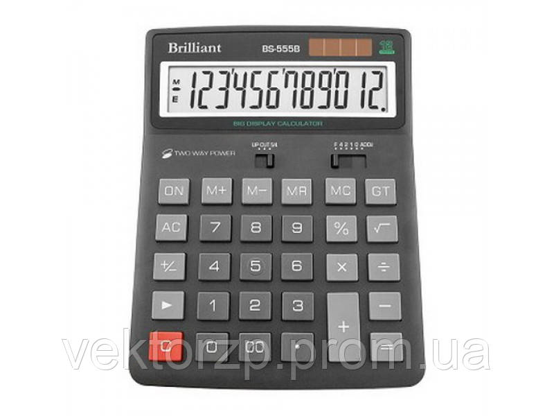 Калькулятор Brilliant BS-555 12 разрядів