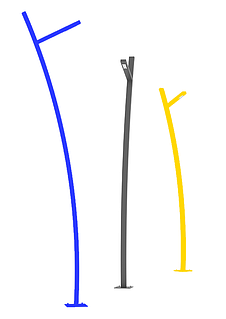 Паркова LED- опора освітлення Lion-2 4.5 м 60W