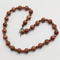 Буси Авантюрин Золотий Пісок Кульк 11 мм