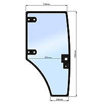 Стекло двери правой JM 804 (нов.) (h=1565, L=740х890х330)