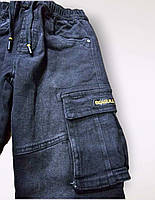 Джинси утеплені для хлопчиків оптом, Seagull, 116-146 см, No CSQ-82265, фото 6