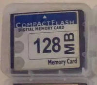 Карта памяти Compact Flash 128Mb 133X