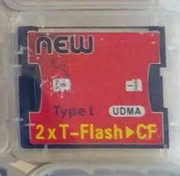 Адаптер переходник для CF-карт Compact Flash - 2 слота mCD