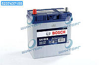 Аккумулятор 40Ah-12v BOSCH (S4019) (187x127x227),L,EN330 (Азия) тонк.клеммы 0092S40190 UA60