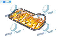 Прокладка масляного поддона двигателя AUDI/VW 1.9D/TD 1Y/AAZ С МАСЛООТРАЖАТЕЛЕМ (пр-во Elring) 447.340 UA60